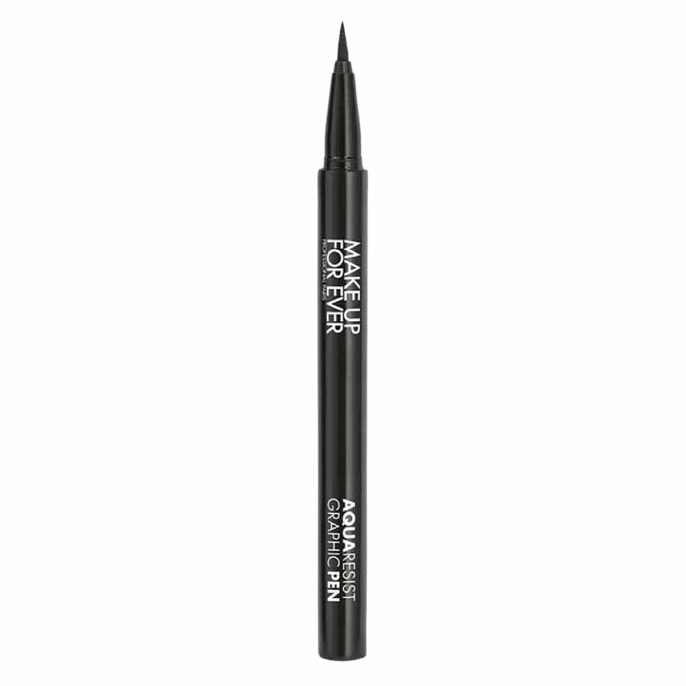 Aqua Resist Eyeliner Pen - Black Waterproof Graphic Pen for Women | 0.01 oz