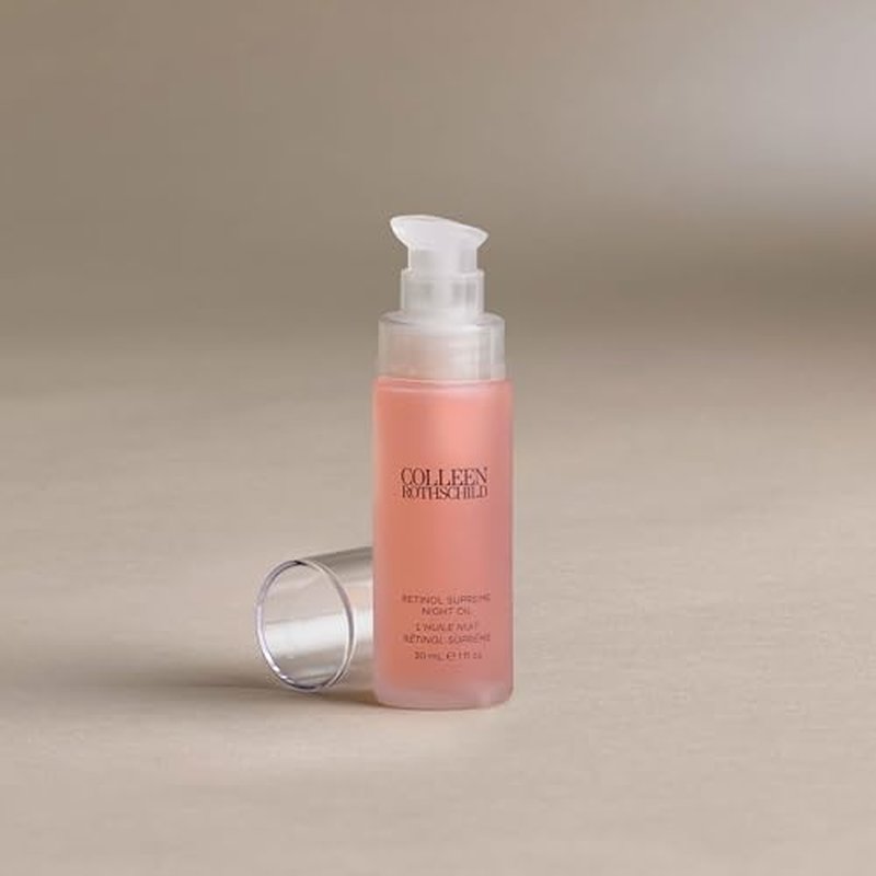 COLLEEN ROTHSCHILD Retinol Supreme Night Oil | Highest Concentration of Stabilized Retinol Boosts Skin's Natural Repair Process | THD Ascorbate (Vitamin C) Brightens & Evens Complexion (1 fl oz)