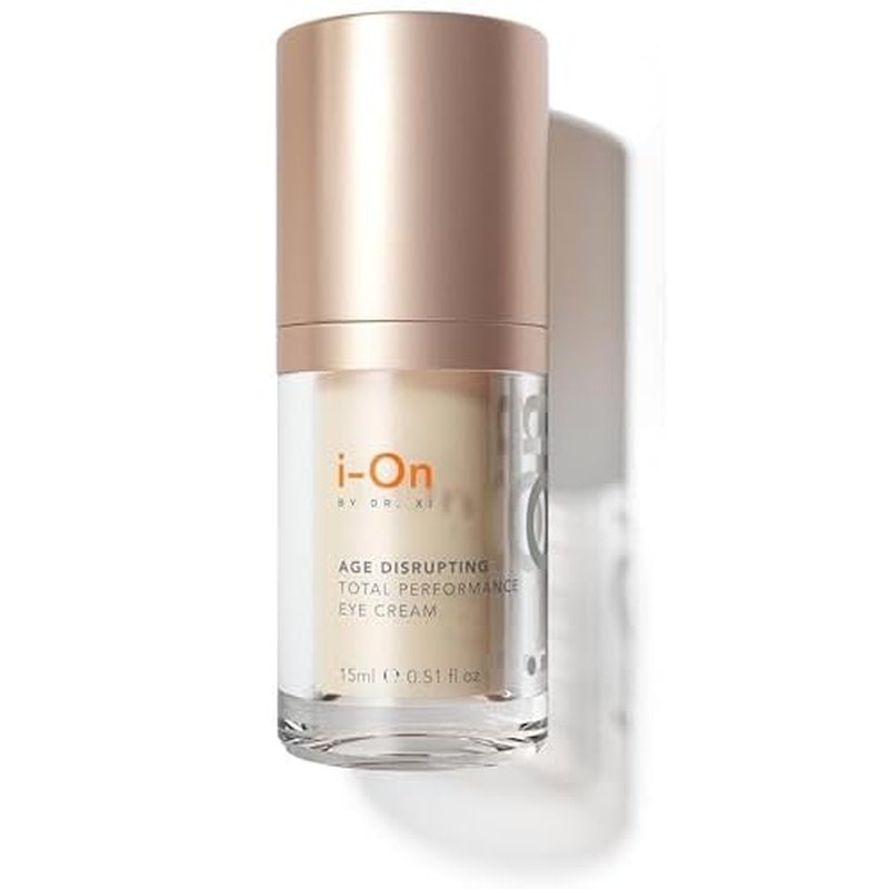i-On Age Disrupting Total Performance Eye Cream - Targets Dark Circles, Puffiness & Wrinkles with DII¢ç Technology | Brighten & Hydrate | Paraben & Cruelty Free (0.51 Fl Oz)