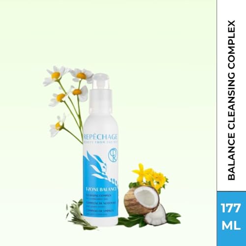 Repechage T-Zone Balance Cleansing Complex For Combination Skin - Hydrating Daily Facial Cleanser with Squalane, Helps Minimize Pores, Balancing Face Wash for Oily, Combination Skin, Soap-Free, 6 oz.