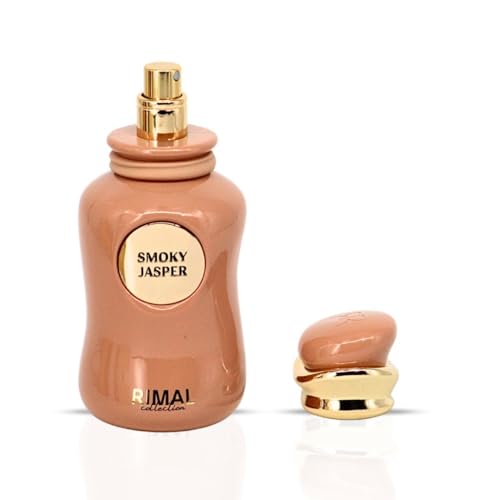 Smoky Jasper Long Lasting Arabian Perfumes for Women ? Eau de Parfum Spray 100ML (3.4 OZ) ? Embrace of Leather, Musk & Sandalwood Notes ? Ladies Perfume & Signature Gift for Women