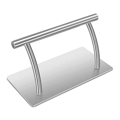 Kaleurrier Stainless Steel Footrest,Professional Mobile Foot Rest,Foot Pedal Parts for Barber Hairdressing Beauty Spa Nail Massage Salon Chairs