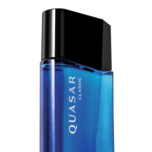 O BOTICARIO Quasar Classic Eau de Toilette, Long Lasting Fragrance Cologne for Men, Citrus, Cardomom & Neroli, 3.4 Ounce