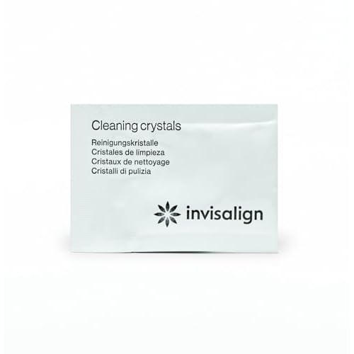 INVISALIGN Cleaning Crystals for Clear Aligners and Retainers, (50 Packets)