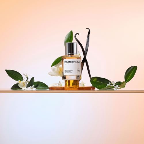 Dossier Fruits of Love - Eau de Parfum for Women - 50ml / 1.7oz - Sweet Fruity Floral Scent with Notes of Blackcurrant, Rose & Vanilla - Clean, Vegan, Long-Lasting Perfume