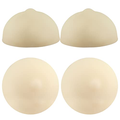 One Pair Soft Silicone 3D Areola Tattoo skin Model for Nipple and Areola Tattooing Training Practice