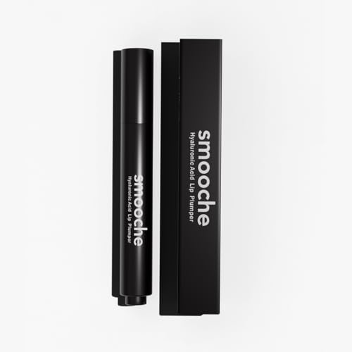 Smooche Hyaluronic Acid Lip Plumper - Hydrating & Volumizing Gloss for Soft, Smooth Lips - Natural Shine & Fine Line Reduction - Cruelty-Free Lip Care