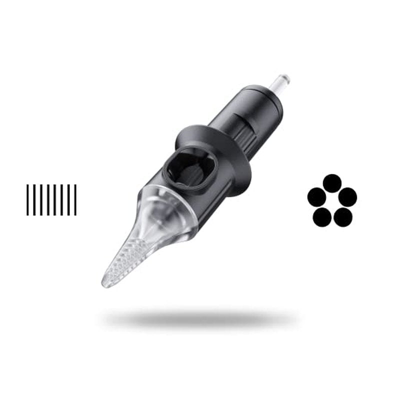 Cheyenne Tattoo Cartridges - 0.30mm Liner Capillary Needles for Precision | 20 Pack