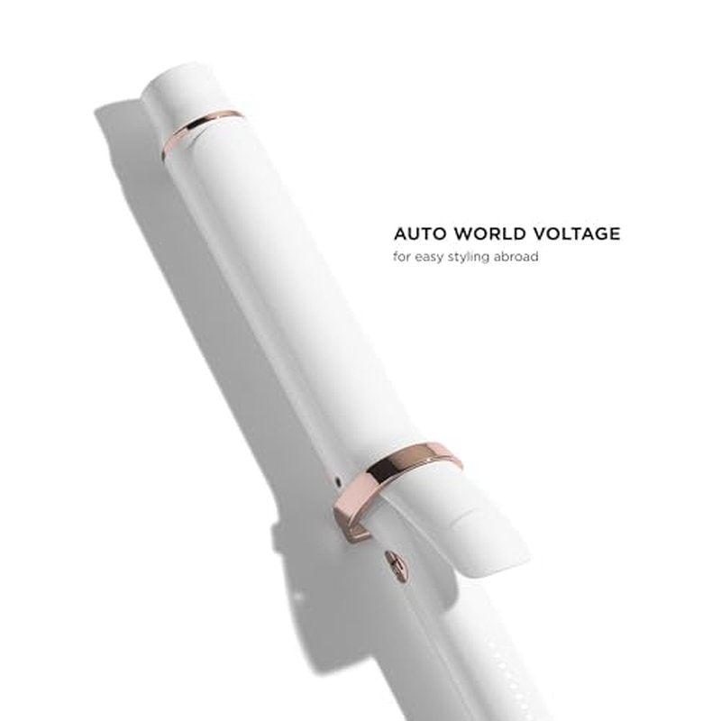 T3 SinglePass Curl X Extra-Long Barrel 1", 1.25", 1.5" Curling Iron with 9 Heat Settings and Ceramic Barrel for Fast Styling and Lasting Results on All Hair Types