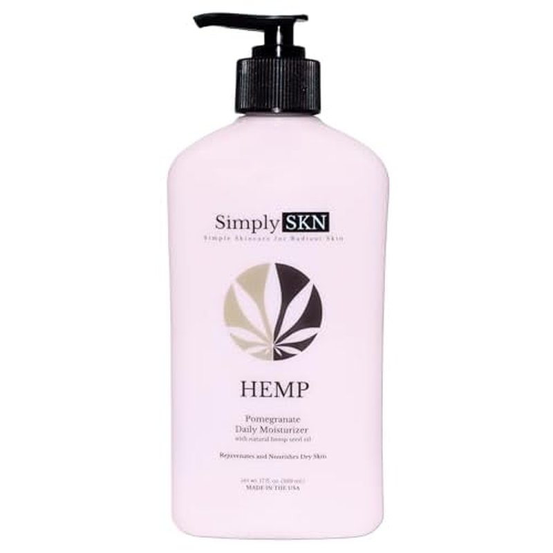 Pomegranate Hemp Daily Moisturizer - 17 fl. oz. - Made in USA