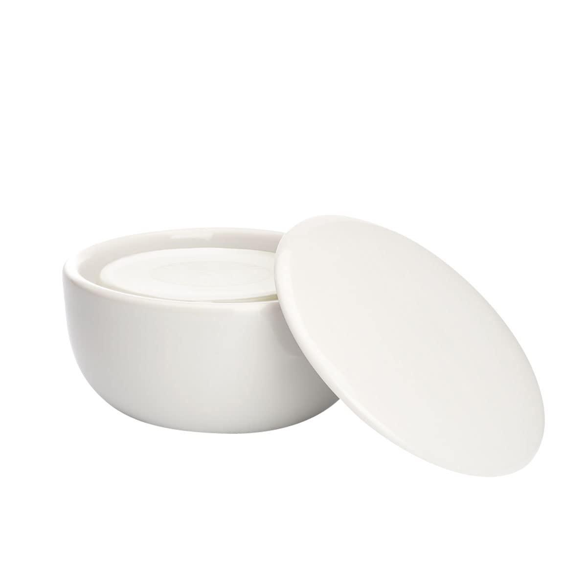 MÜHLE Porcelain Dish with Grapefruit & Mint Shaving Soap, 65 Grams – Shave Soap for Men, Rich & Light Soap Formula, Nurturing Solid Shave Soap Lather, Cooling Effect On Skin