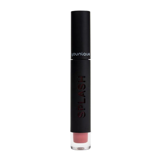 Younique MOODSTRUCK SPLASH Matte Lip I'm Blushing | Pink Lipstick for Women | Hydrating Lip Tint with Castor Oil | Smooth Matte Lip Color | 3.5 ml / 0.12 fl oz