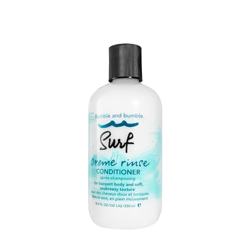 Bumble and bumble. Surf Creme Rinse Texturizing Conditioner | For Seabreezy Texture | Volumizing + Hydrating | Wavy, Straight, 8.5 Fl Oz