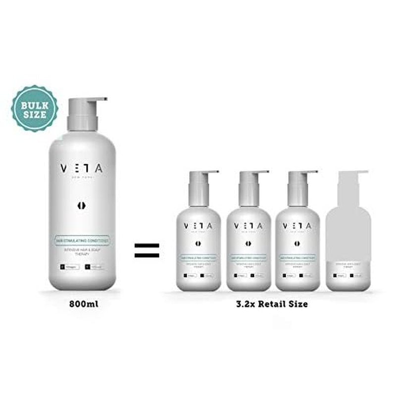 Hair Stimulating Conditioner For Hair Loss, Anti-Aging Hair Moisturizer.Repair and Strengthen Hair. Suitable for All Hair Types. No Harsh Chemicals. Paraben and Sulfate Free ? 27 fl. oz - Veta