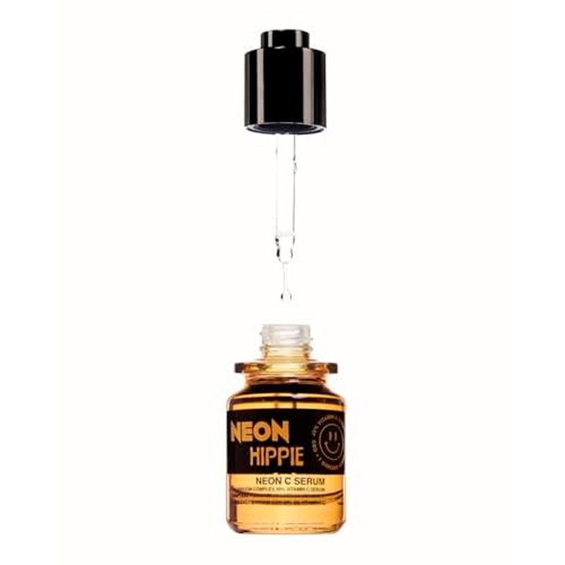 Neon C face serum 20% concentration sun damage fine wrinkles free radicals skin renewal