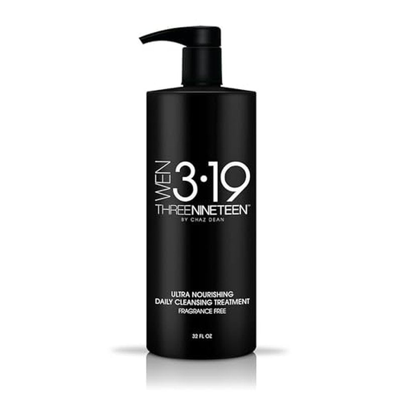WEN 319 by Chaz Dean Daily Cleansing Treatment - Cleansing Conditioner for Hair, Shampoo & Conditioner Cowash for Fine or Curly Hair, Co Wash with Rosemary Oil - Fragrance Free, 32 Fl Oz (Pack of 1)