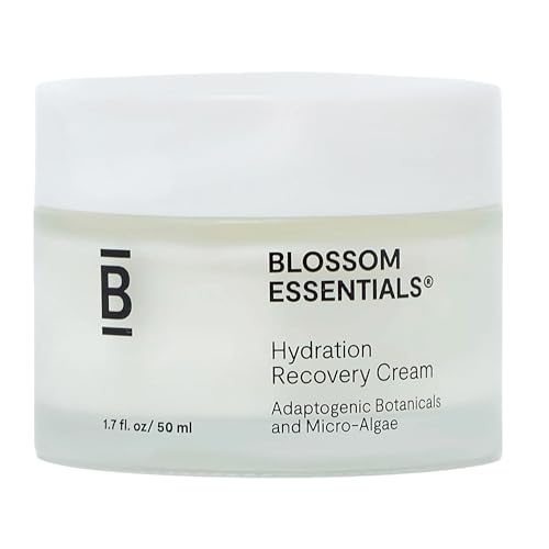 Blossom Essentials Hydration Recovery Face Cream - Soothing and Nourishing Moisturizer for Deep Hydration, Small-Batch Luxury Skincare, for All Skin Types