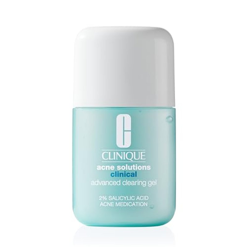 Clinique Acne Solutions Clinical Clearing Gel Acne Treatment With Witch Hazel + Salicylic Acid For Very Dry to Oily Skin Types | Oil-Free | Soothing