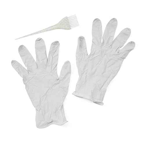 Punky Hair Color Brush & Glove Kit - Hair Dye Brush for Bleaching, Highlighting & Tinting, Hair-Coloring Brushes, 3 Pack