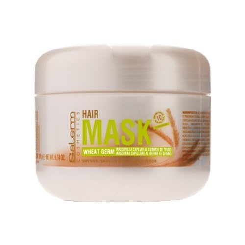 Salerm Capillary Mask - Wheat Germ Treatment for Dry Hair | 200 ml / 6.74 Oz
