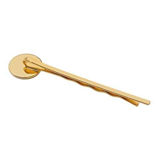 Bobby Pin Jewelry Tray Jewelry Tray 40PCS DIY Round Tray Hair Clips No- Metal Bobby Hair Clips Snap for Hair Accessories£¨Mixed coloring£© Metal Serving Tray Metal Hair Clips Jewelry Tray