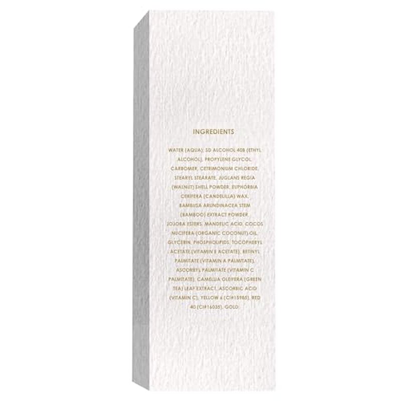 OROGOLD White Gold 24K Multi-Vitamin Deep Peeling - Facial Exfoliator with Gold, Walnut, Coconut, Green Tea, Mandelic, Vitamins A C E - 1.76 Fl. Oz.