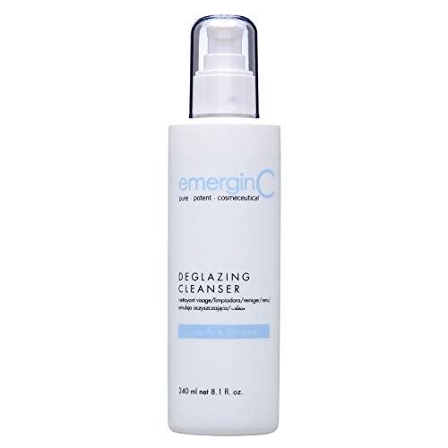 emerginC Deglazing Cleanser - Face Wash for Oily, Combination + Blemish Prone Skin, Soap-Free Facial Cleanser (8.1 oz, 240 ml)