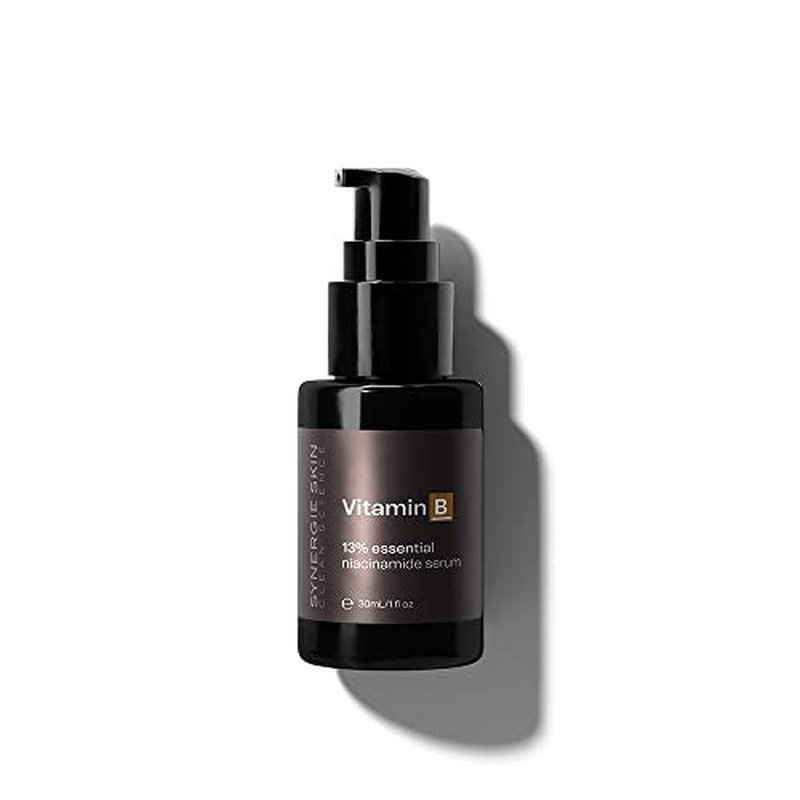Synergie Skin ? Vitamin B, Face and Eye Serum with Vitamin B5, 13% Niacinamide, Pore Minimizer, Reduces Fine Lines and Wrinkles, Serum for Uneven Skin Tone, 30 ml