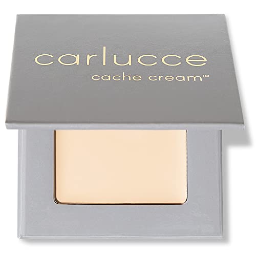 Carlucce Cache Cream 3-in-1 Makeup Color Palette (Raw) ? Foundation, Concealer & Primer in One ? Medium to Full Coverage, Natural Finish, Vegan, Clean & Cruelty-Free Formula