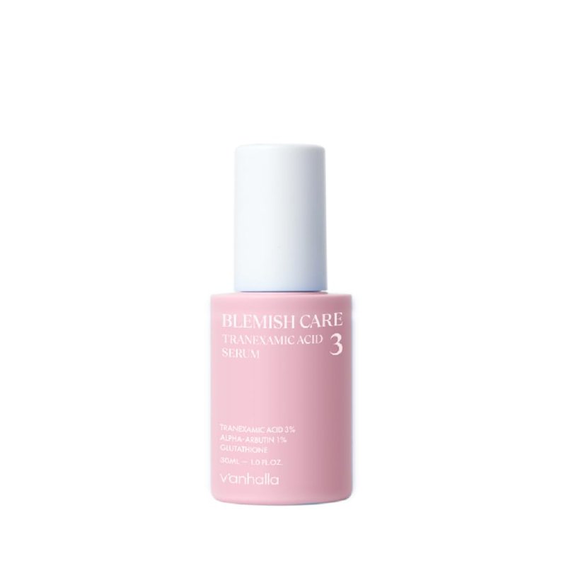 V'anhalla Blemish Care Tranexamic Acid 3 Serum 1.01 fl.oz. | Vegan, Dark Spot Corrector, Pore Care, Lightweight Daily Serum