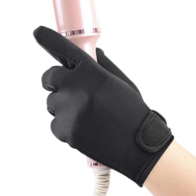 Hair Styling Heat Gloves, Professional Heat Resistant Hand Gloves For Hair Styling, Safe Thick Glove Mitt Household Supplies