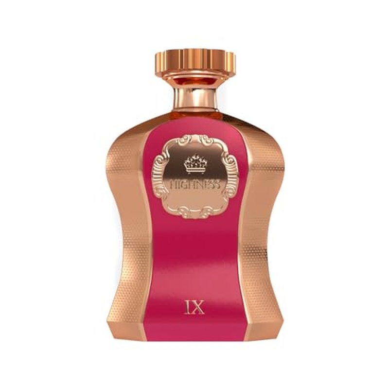 Afnan Highness Maroon Luxury Unisex Eau De Parfum, 3.4 Fl. Oz