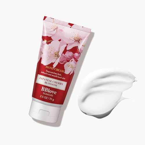 Hand Cream Moisturizing Gift Set-3PCS x 2.5oz Japanese Cherry Blossom, Natural Ingredients, Long-Lasting Moisture,Thoughtful Presents, Ideal as Gifts for Birthday Mother's Day Gift