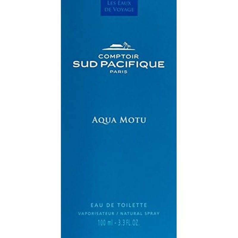 Comptoir Sud Pacifique Eau de Toilette Spray, Aqua Motu, 3.3 Fl Oz