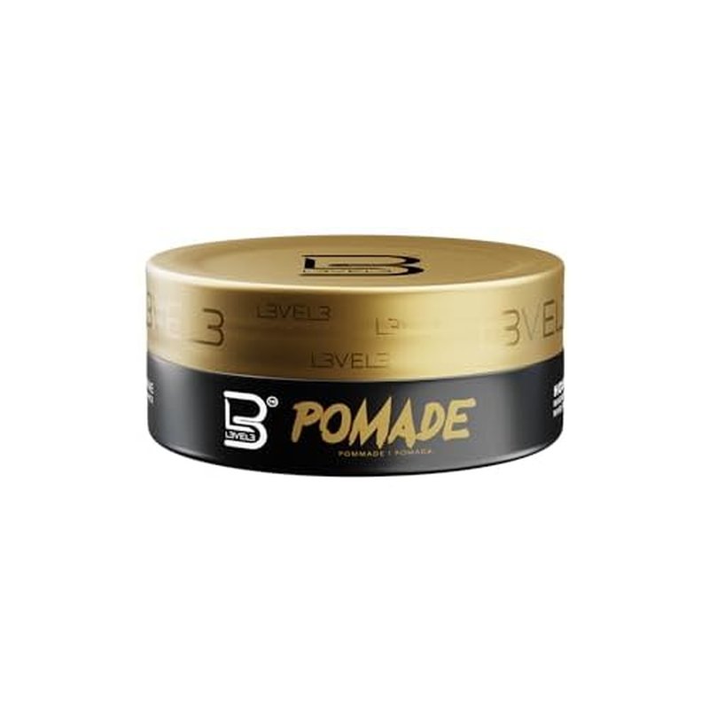 L3 Level 3 Pomade - Improves Hair Strength and Volume Long-Lasting Hold Infused with Keratin