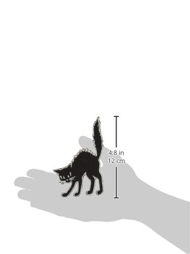 C&D Visionary DSX Black Cat Silver Border Patch, Multi Color