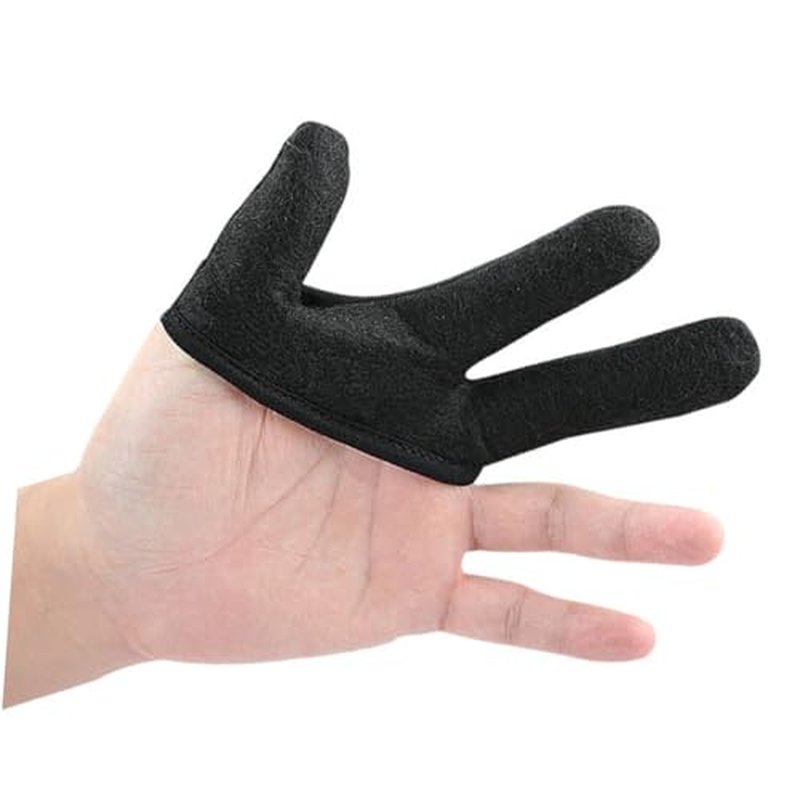 Heat Resistant Finger Gloves for Hair Styling 2-Piece Thick Thermal Gloves for Curling and Straightening for Salon Use