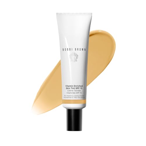 Bobbi Brown Vitamin Enriched Skin Tint SPF 15 | Broad Spectrum SPF Skin Tint | Hydrating Tinted Moisturizer | Vitamins B, C, & E, 1.7 Fl Oz