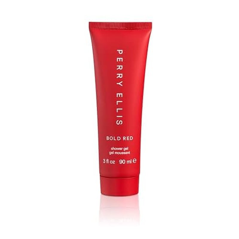 Perry Ellis Bold Red Gift Set: 3.4 fl oz eau de toilette,3 oz aftershave,3 oz shower gel,.25 fl oz travel mini - lime, parsley, mandarin, nutmeg, cinnamon, lavender, sandalwood, patchouli, cedarwood