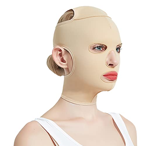 Vline Slimming Face Girdle Full Face Lifting Brace Antiwrinkle Face Shaping Daily Use (M)