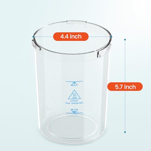 SalonDepot Water Jar for Facial Steamer Universal Plastic Water Cup