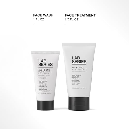 Lab Series Men's All-In-One Multi-Action Face Wash - Face Scrub - Cleanse and Purify Skin - Skin Care for Men