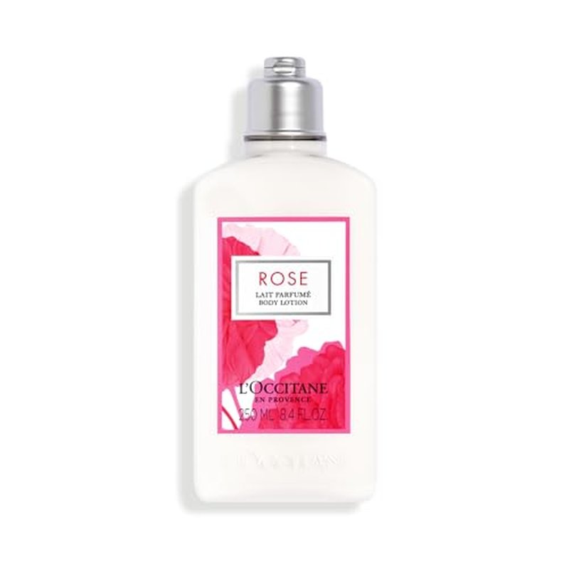 L'OCCITANE Body Lotion: Moisturizing With Shea Butter, Softening, Visibly Firmer-Looking Skin, Made in France, Almond Milk Veil, Noble Epine, Barbotine, Cherry Blossom, Lavender, Rose and Verbena