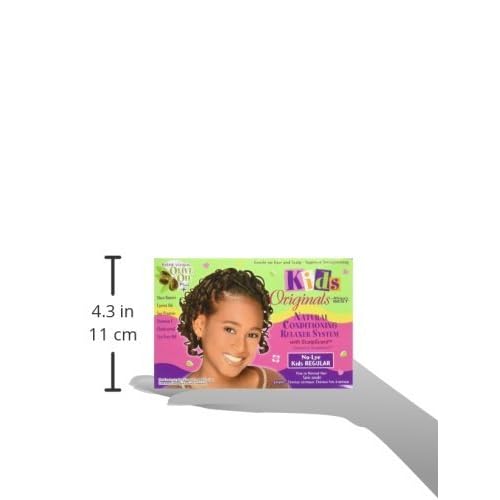 Originals by Africa's Best Kids Natural Conditioning Relaxer System With Scalpguard (Regular Kit) Fortified and Enriched with Our Special Herbal Blend, Protect and Strengthen Your Child¡¯s Hair