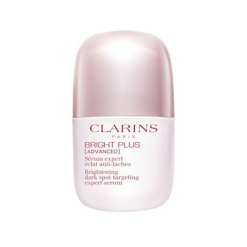 Clarins Bright Plus Serum | Visibly Brightens and Boosts Radiance | Evens Skin Tone | Targets Dark Spots | Contains Vitamin C and Niacinamide | All Skin Types | 1 Fluid Ounce