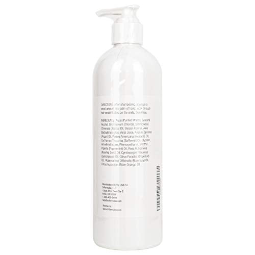 DrFormulas HairOmega DHT Blocker Shampoo + Conditioner with Moroccan Argan Oil, Jojoba Oil, Avocado Oil (Sulfate Free Shampoo + Conditioner Set)