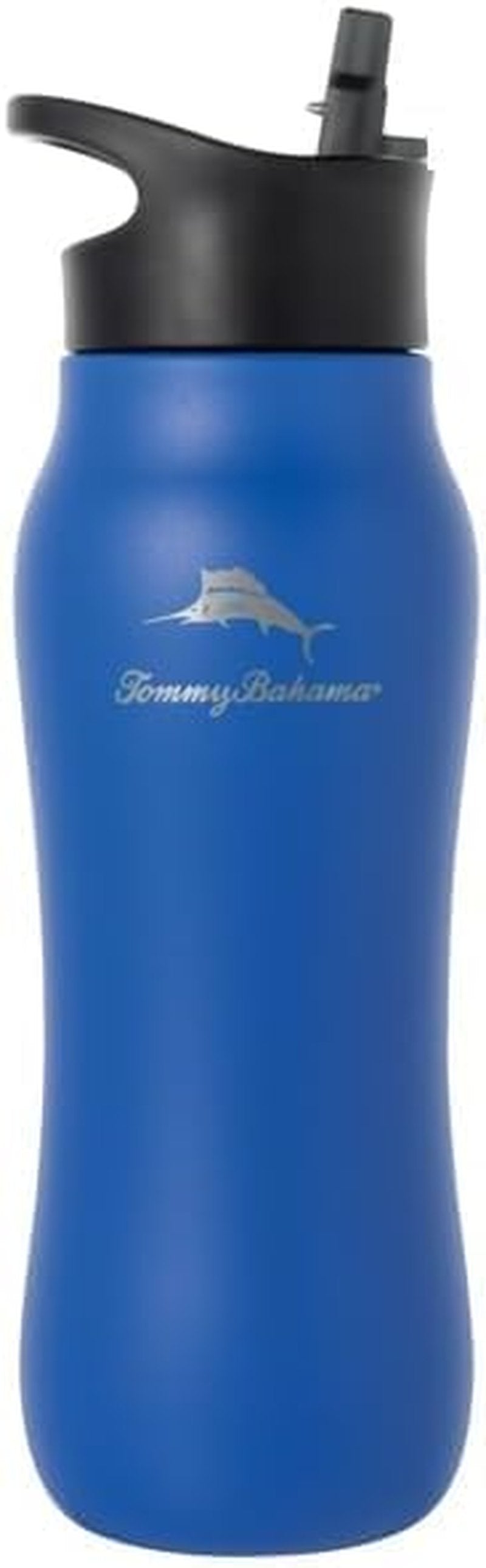 Tommy Bahama Vacuum Insulated Water Bottle - 28oz Double-Wall Stainless Steel, BPA Free | Americana Navy, Keeps Drinks Hot for 6 Hours, Cold for 12 Hours