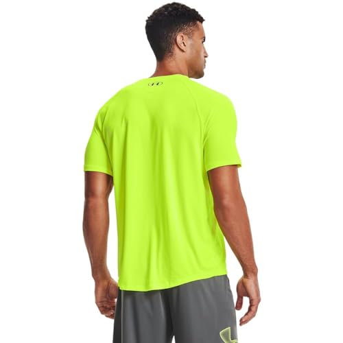 Under Armour Men's Tech 2.0 Short-Sleeve T-Shirt , High-Vis Yellow (731)/Black, XX-Large