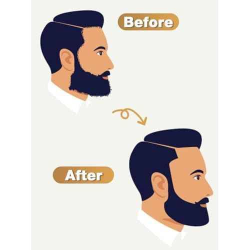 2PCS Barber Accessories for Haircut & Beard Lineup, Enhancement Card for Barbers & Beginners, Essential Shaping Tool for Beard Trimmer Hair Clipper Hair Fiber Enhancements Barber Spray (V-Shaped)