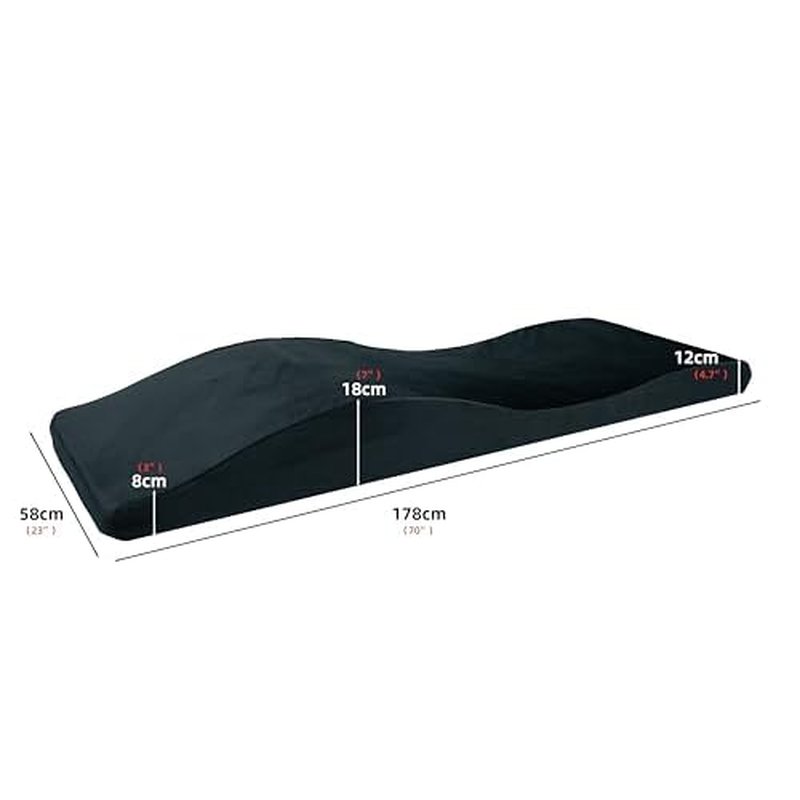 Endelle Lash Bed Topper,Ergonomic Curvy Massage Table Cushion,Premium Foam Massage Bed of Esthetician Supplies